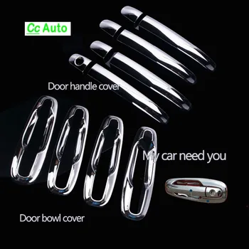 

Car Door Handles Covers For Chevrolet Lacetti Optra Daewoo Nubira Suzuki Forenza Holden Stickers Chrome Exterior DQ-047