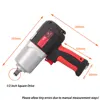 1/2 Inch Square Drive 850N.m High Torque Pneumatic Wrench Air Impact Wrench Spanner Tool Air-Drived Gun Rubber Handle ► Photo 2/6