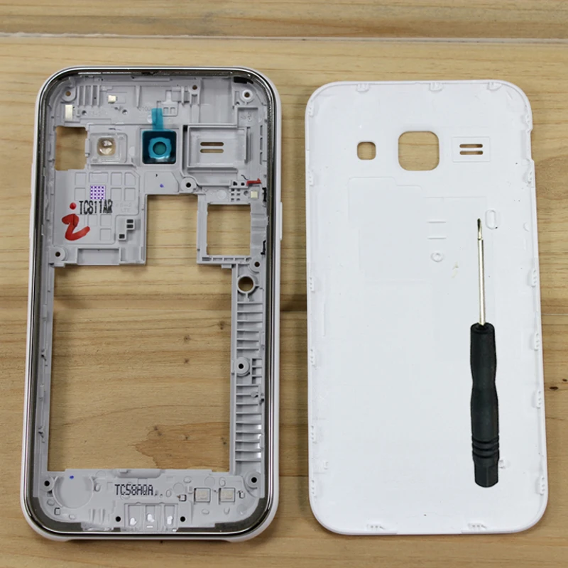 Для samsung Galaxy J1 J100 J100F J100H J100FN чехол для мобильного телефона корпус средняя рамка с задней крышкой