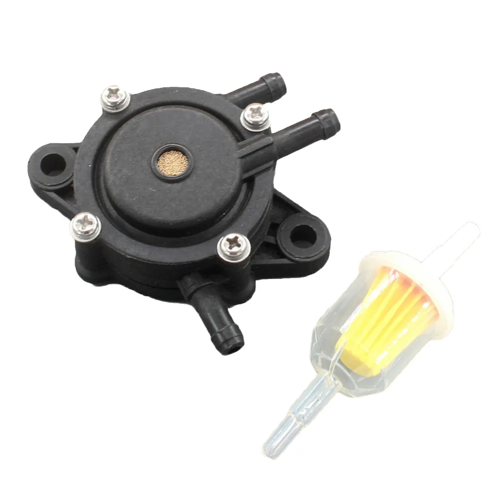 New 1*Fuel Pump+1*Fuel Filter For Honda GC135 GC160 GCV530 GX620 16700-Z0J-003