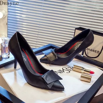 

Autumn New Pointed Thin Heel High Heels Small Fresh Women's Shoes Fashion Wild Red Single Shoes Elegant Pumps Sexy Wedding Shoes
