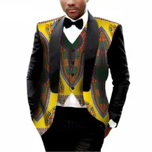 Party Wedding African Clothes Mens Printed Blazer Men Jacket Vest Fashion Slim Suits Dashiki Blazer WYN176 Party Wedding African Clothes Mens Printed Blazer Men Jacket Vest Fashion Slim Suits Dashiki Blazer WYN176
