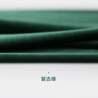 Color 8 Cloth Современная роскошная бархатная однотонная затемненная занавеска для спальни, гостиной, напольная занавеска, полный дом, на заказ, занавеска s T300#4 - Цвет: Color 8 Cloth