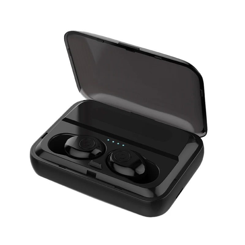 Полностью водонепроницаемые беспроводные Bluetooth наушники гарнитура F9 Tws Mini True