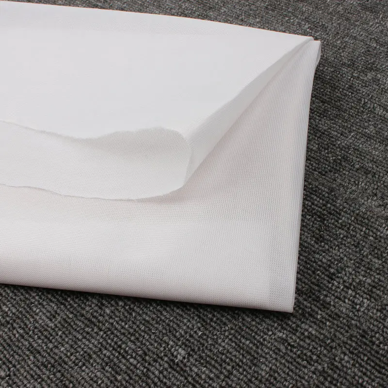 Белый-полиэстер-материал ткани с флагом-ширина 150 см