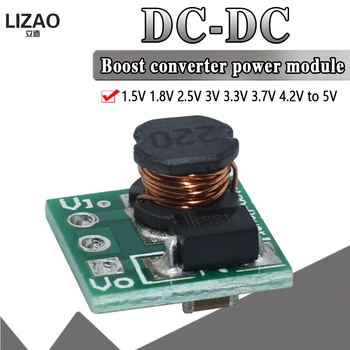 

0.9-5V To 5V DC-DC Step-Up Power Module Voltage Boost Converter Board 1.5V 1.8V 2.5V 3V 3.3V 3.7V 4.2V To 5V