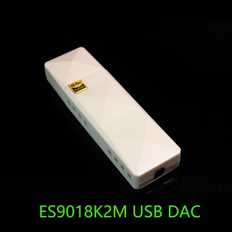 ES9018K2M SA9023 USB Portable DAC 24bits 96KHz Headphone amp Decoder HiFi Audio External Sound Card WN7 8 10 Driver Free T1399