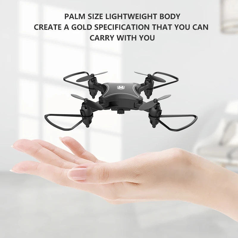 Mini Drone WiFi FPV Camera 4K HD Altitude Hold RC Drone Helicopter One-Key Return Foldable Mini Quadcopter High Quality Dron