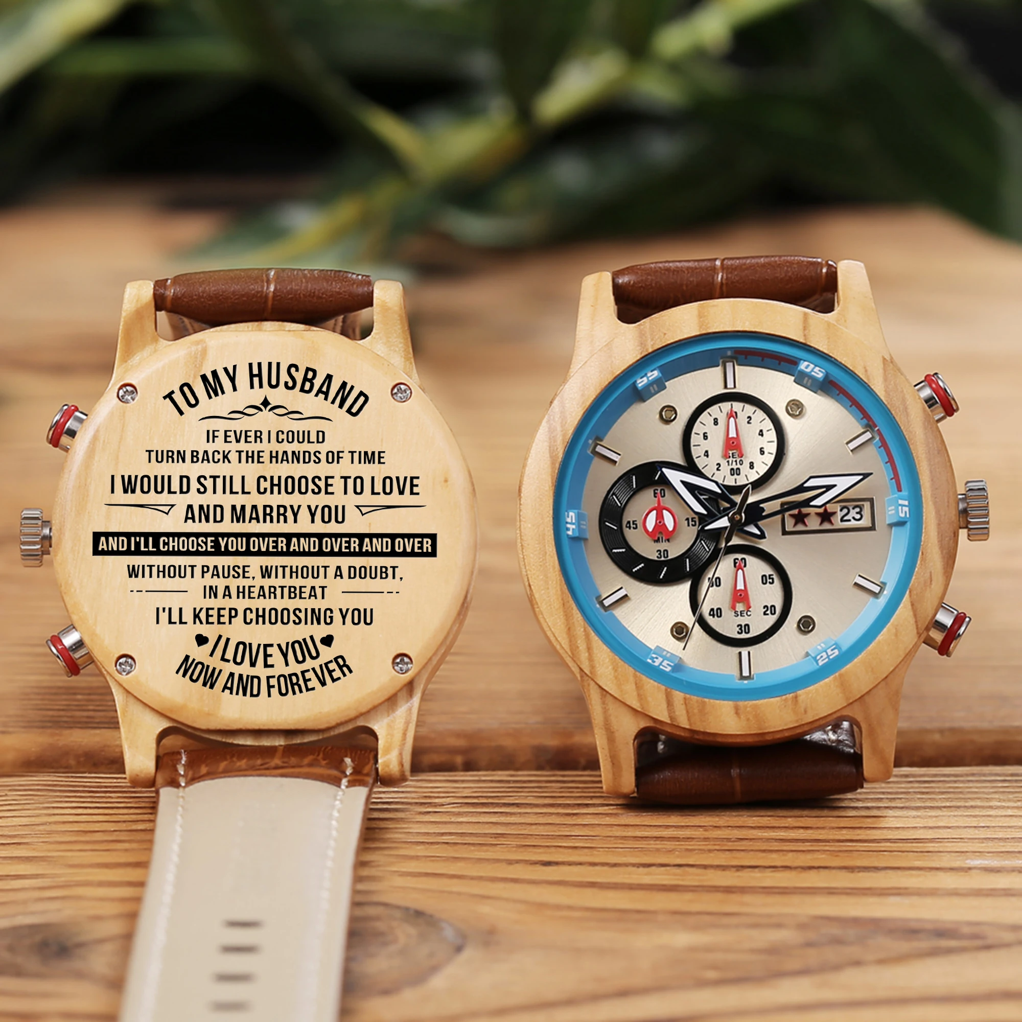 20th Anniversary Gift-personalized Watch for Husband-gifts for 