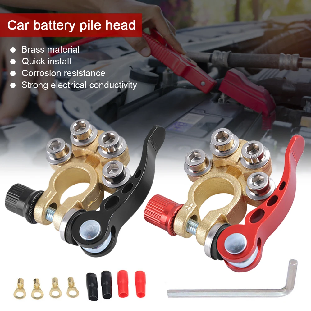 1 пара быстроразъемные соединители для автомобильных аккумуляторов с