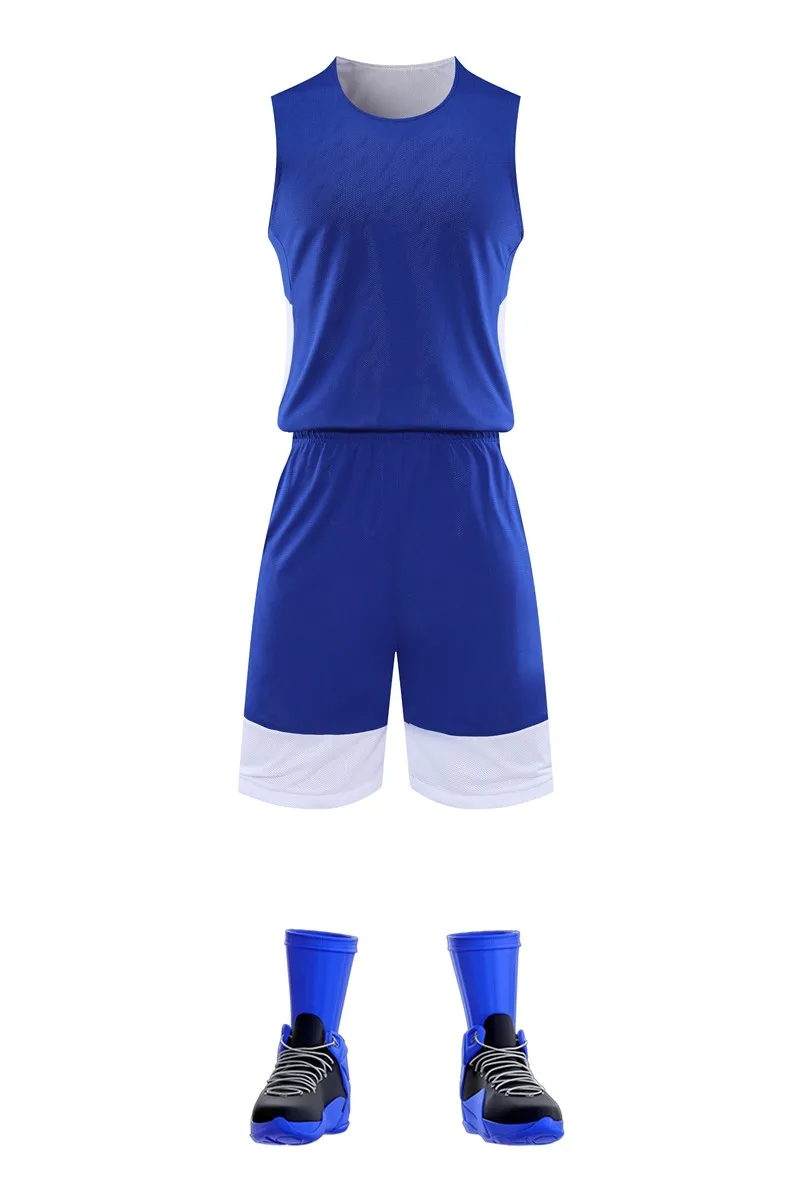 HOWE AO, Мужской Двусторонний комплект, двусторонняя баскетбольная майка, тренировочная футболка+ шорты, Униформа, индивидуальный дизайн
