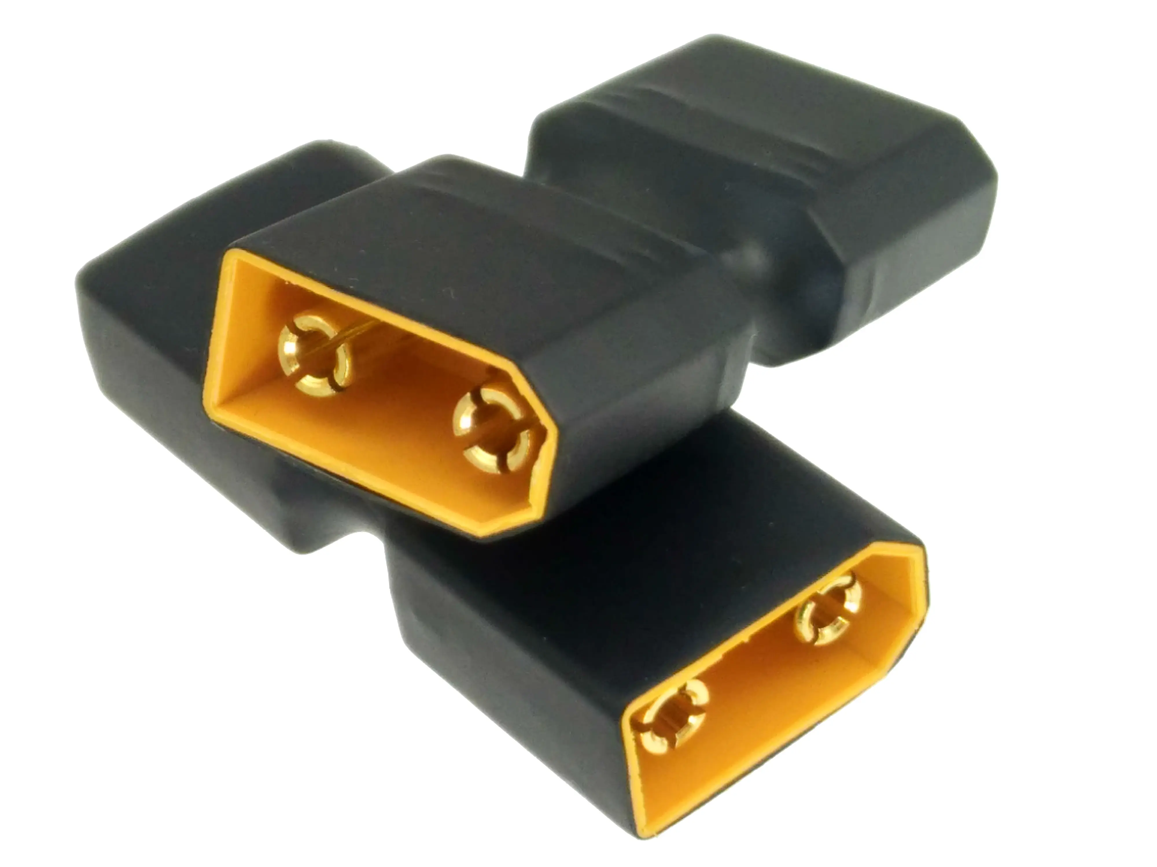 XT90 M to XT90 M 1pce Нет провода адаптер XT90 к EC3/EC5/HXT4mm/MPX/t-разъем/Tamiya/TRX Traxxas/XT60 для зарядное устройство RC - Цвет: XT90 M to XT90 M