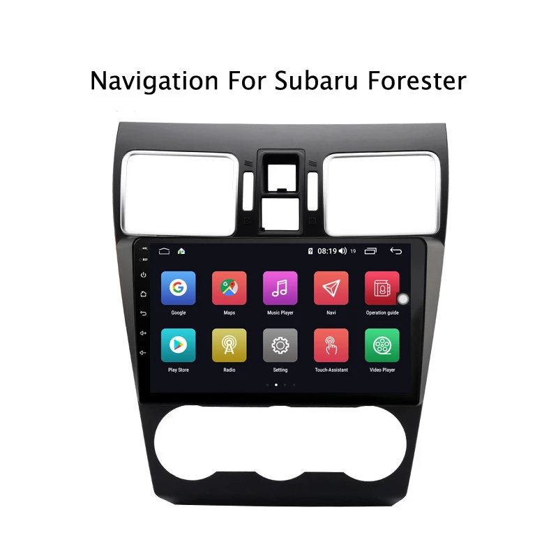 Ectwodvd 9 дюймов Andriod 8,1 автомобильный DVD gps для Subaru Forester 4G ram 64G rom CarPlay DSP 4G LTE с wifi
