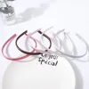 6pcs/lot New Candy-colored cloth headband material for girl Women Hair Accessory Headdress ► Photo 3/6