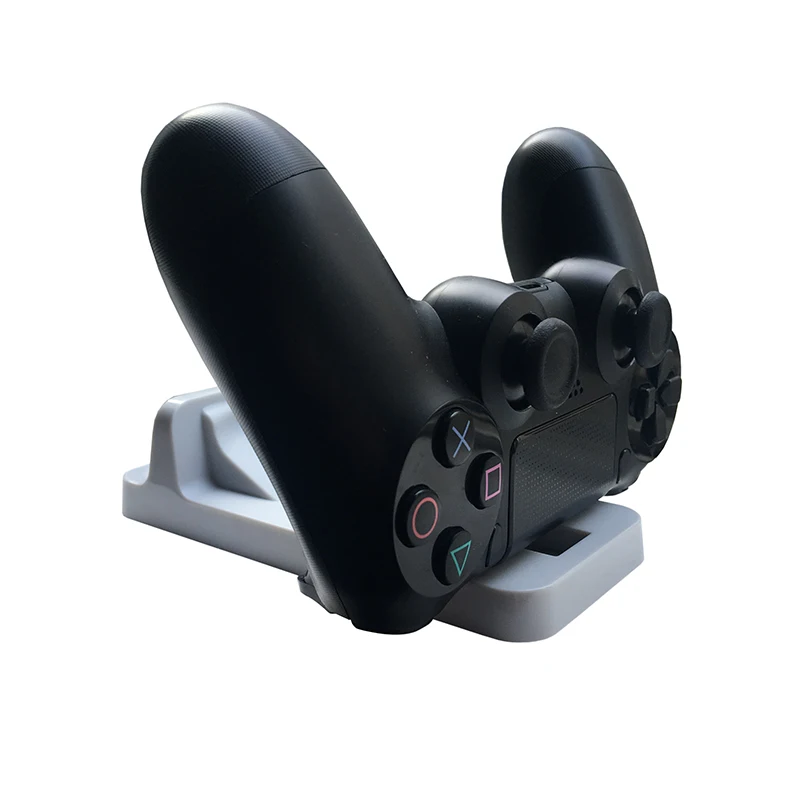 Док станция зарядное устройство подставка для PS4 аксессуары 2 порта Micro USB
