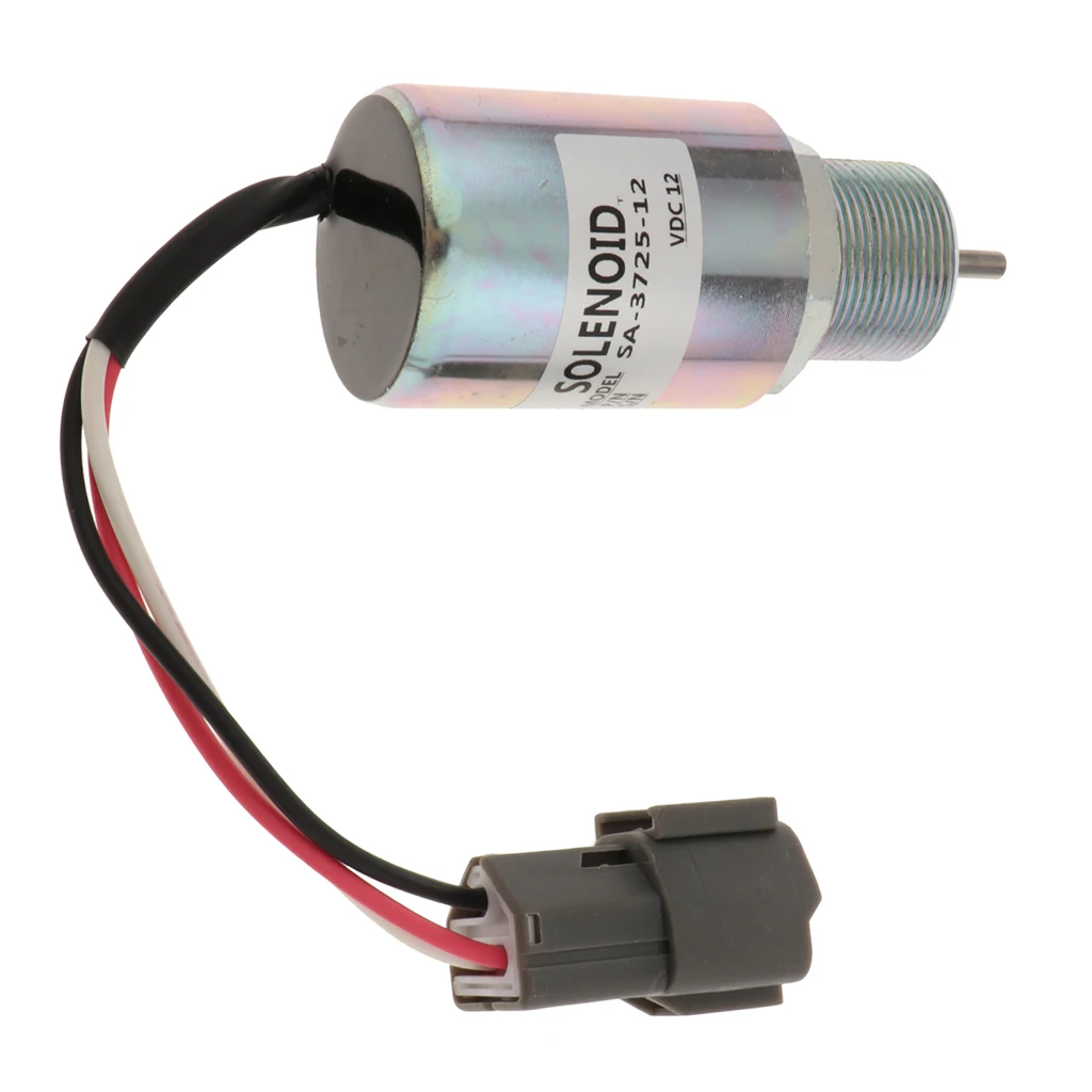 MagiDeal 2x SA-3725-12 топлива соленоидный выключатель для MITSUBISHI S3L S3L2 двигателя