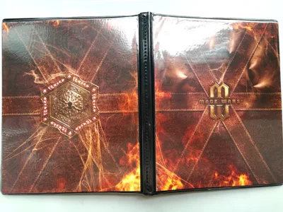 20 страниц настольные карты альбом коллекция звезда карточная книга для магических mtg Подземелья и Драконы сбор для YU-GI-OH карты