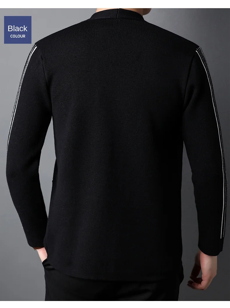 New Brand Fashion Japanese Autum Winter Knit Streetwear Cardigan Men Sweater Casual Coats Jacket Top Quality Men's Clothing_voghion.com