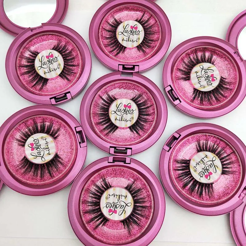 

Buzzme Free Put Logo 100 Pairs Wholesale 15 Style Eyelashes 3D faux mink lashes high quality silk lashes