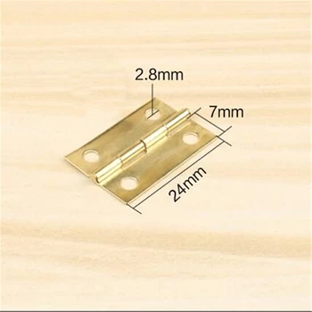 

Miniature 1 Inch A3 Carbon Steel Hardware Accessories Folding Jewelry Box Cabinet Dedicated Small Hinge Hinge