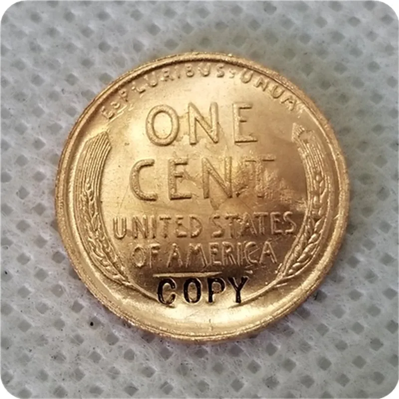 США 1922 NO D Линкольн Пшеница цент, Пенни имитация монеты