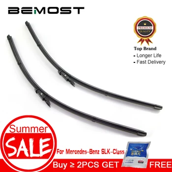 

BEMOST Car Front Windshield Wiper Blades For Mercedes-Benz SLK-Class R170/R171/R172 1996 To 2016 Pinch Tab/U Hook Car Styling