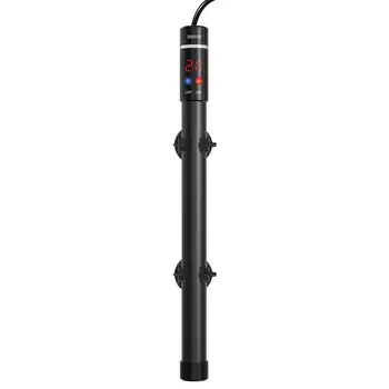

UEETEK Submersible Aquarium Heater 300W with Thermometer and Suction Cup (UK Plug)