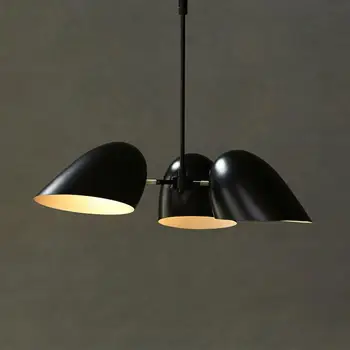 

Modern Industrial Iron Pendant Lights LED Iron Hanging Lamp Nordic Pendant Lamp Living Room Bedroom Dining Room Loft Luminaria