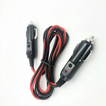 

Auto Lighter Plug Adapter cable Male To Male Car Heavy 1m 15A 12/24-volt