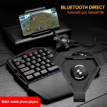 

Mobile Gamepad Controller Gaming Keyboard Mouse Converter For PUBG Android ios Phone to PC Bluetooth 4.1 Adapter Plug