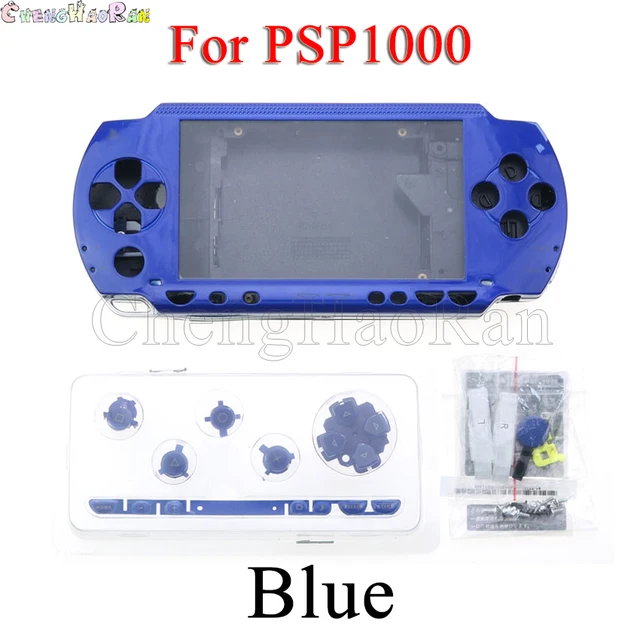 1Sset Full Housing Shell Cover Case for PSP1000 With Button Case