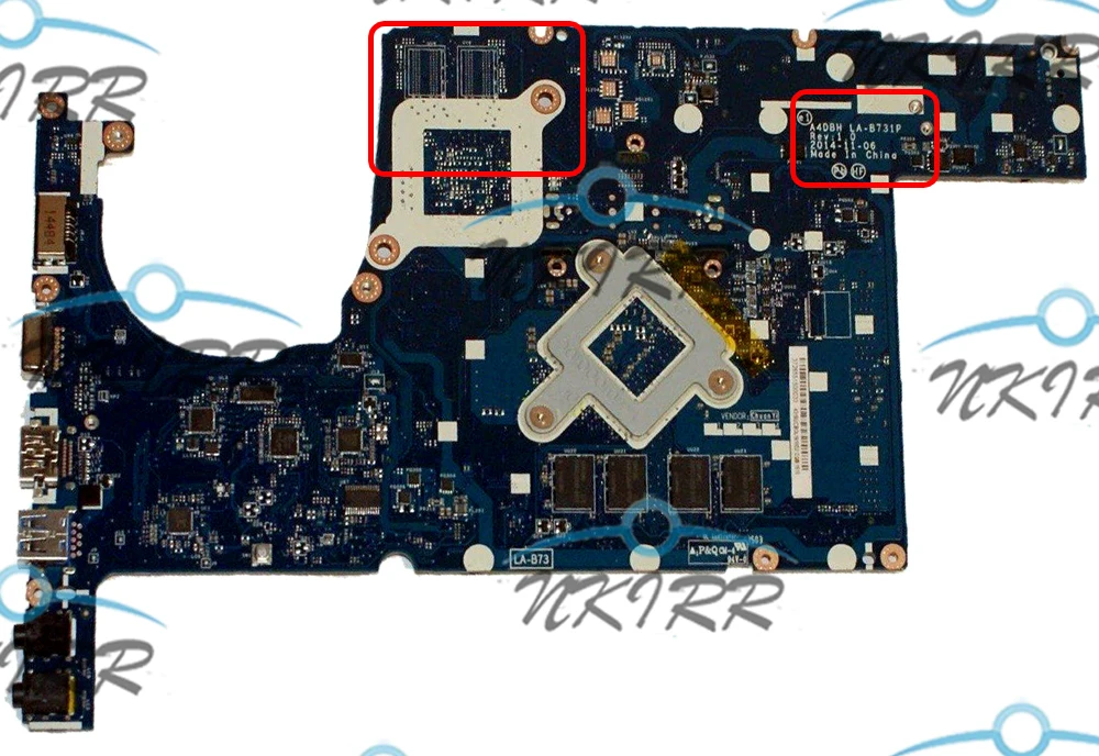 A4DBH LA-B731P NBVAF11005 NB. VAF11.005 I3 4 Гб Оперативная память материнская плата для ноутбука ACER TravelMate P645 P645-S p645-sg