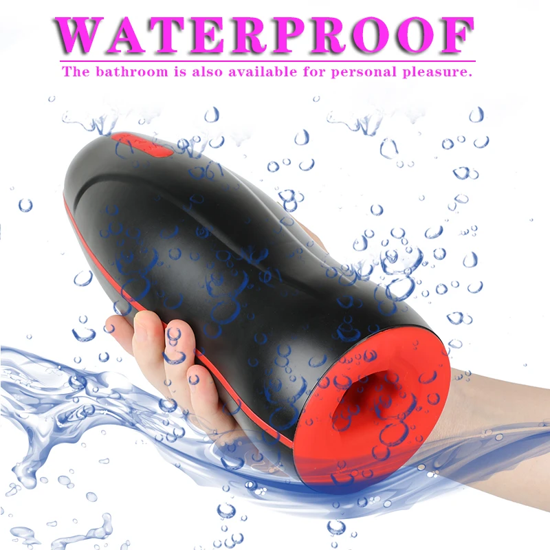 Мужской мастурбатор Автоматический нагрев вращения и телескопический