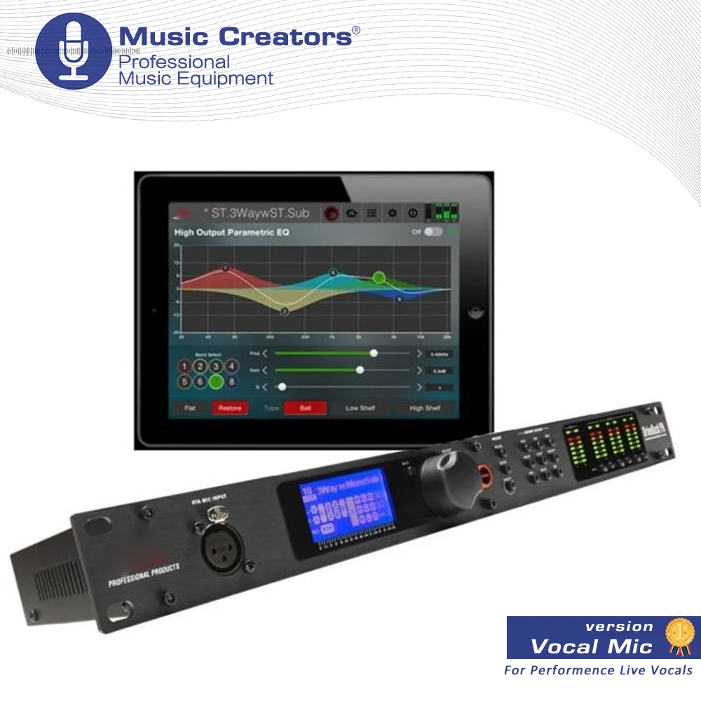 PA2 driver rack procesador audio profissional loudspeaker management digital processor pro speaker | Электроника