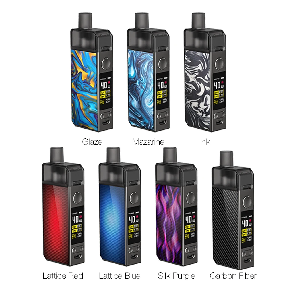 Online Original VOOPOO NAVI Pod Kit 1500mah Batterie   3,8 ml Pod   0.6ohm RBA Spule 0.8ohm PnP Mesh Spule vape Pod Kit VS VINCI VINCI X