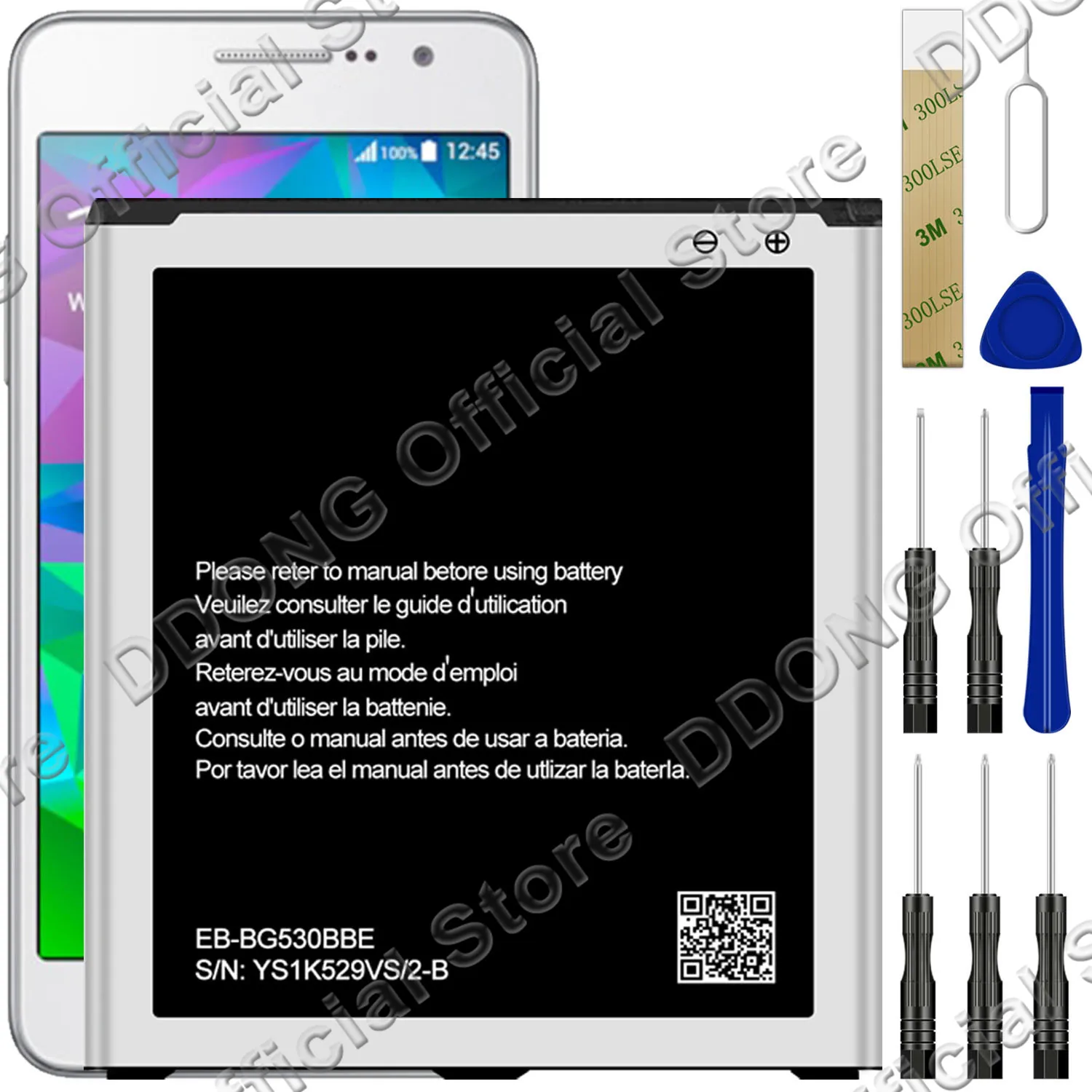 Сменный аккумулятор EB BG530BBE для Samsung G531 G531F G531H G531H/DS G531BT BG531BBE батарея с