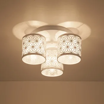 

2020 Rushed Ceiling Lamp Luminarias Para Teto Abajur Living Room Light Bedroom Warm Led Ceiling Crystal Hanging Simple Modern