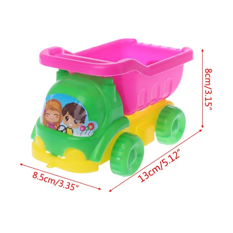 4 шт./компл. мини-песчаный пляж игра автомобиль грабли игрушки дноуглубительные инструмент для мальчиков; Верхняя одежда для девочек подарок 95AE