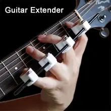 Пластиковая Акустическая гитара удлинитель музыкальный палец удлинитель аксессуары сила пальца фортепиано Span практика