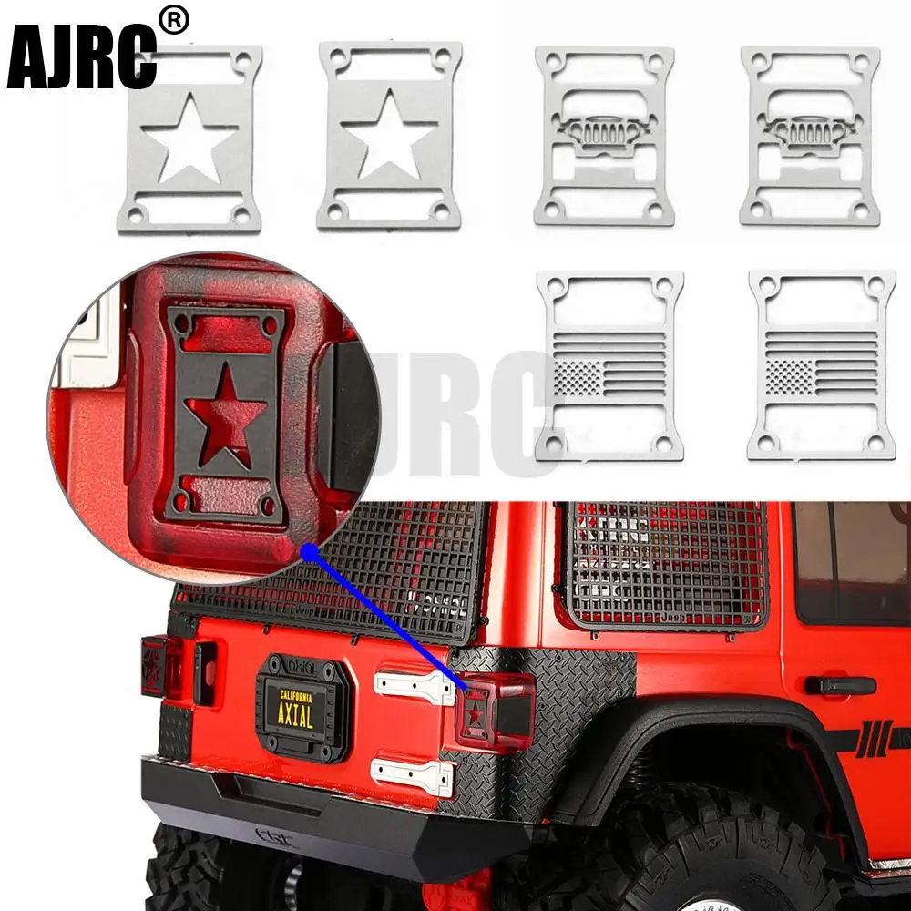 AJRC AXIAL SCX10 III JEEP Wrangler taillight trim cover AXI03007 metal | Игрушки и хобби