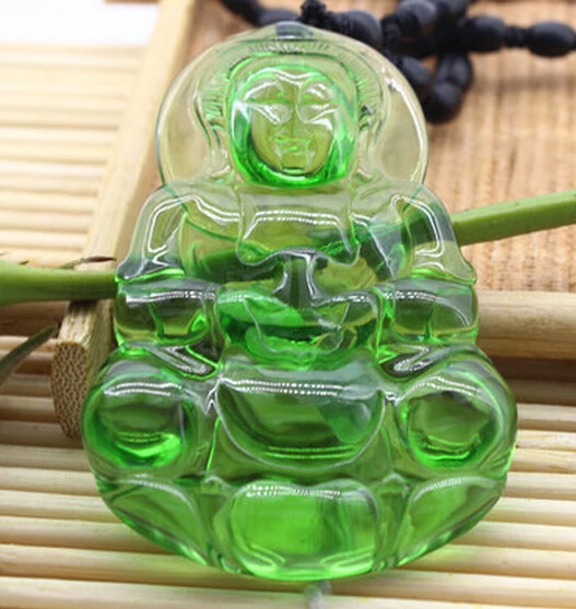 1116+++Natural glass ice stone pendant | Украшения и аксессуары