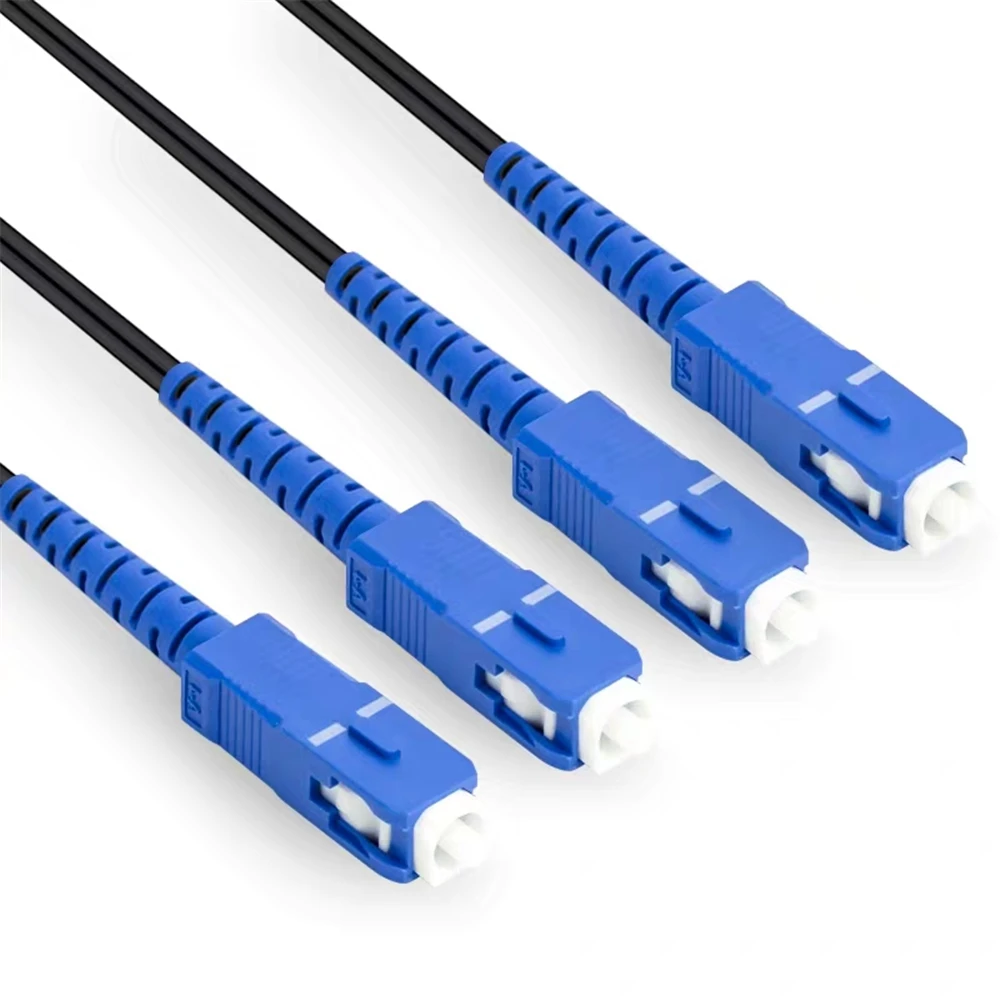20 м SC/UPC 4 жильный наружный прямой оптический патч корд одномодовый FTTH волоконно