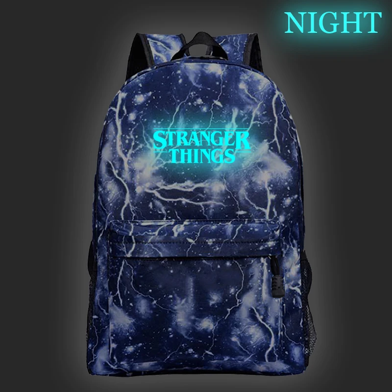 Красивый Светящийся рюкзак для мальчиков и девочек, школьный рюкзак с новым рисунком для подростков, мужчин и женщин, рюкзак для путешествий - Цвет: 2