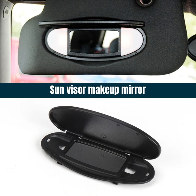 Car Sun Visor Sunroof Mirror Cover Sun Shield Makeup Mirror Cover for