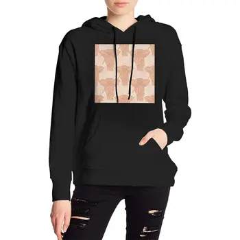 

women hoodie sweatshirts ladies pullovers pocket hooded jacketIndian Elephants And Beautiful Paisley
