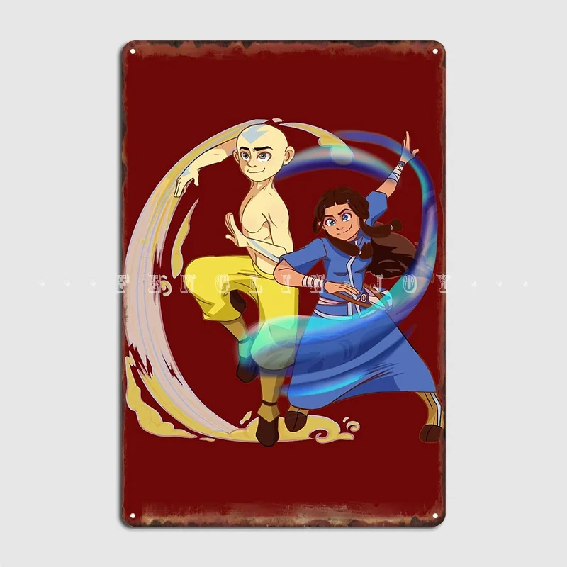 

Kataang Fight Metal Sign Cinema Living Room Wall Printing Wall Plaque Tin Sign Poster