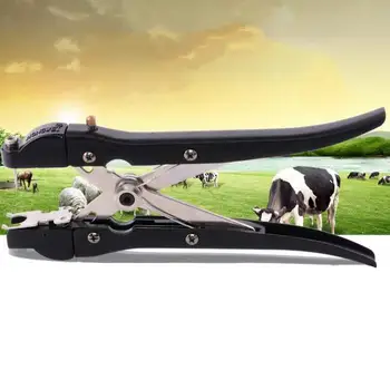 

Metal Cattle Livestock Goat Ear Tag Animals Plier Pincer Forcep Applicator Tool