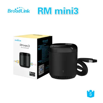 

NEW Broadlink RM Mini 3 Remote Control for Smart Home Solution Switch Remote WiFi/IR Remote Support Google Home and Alexa
