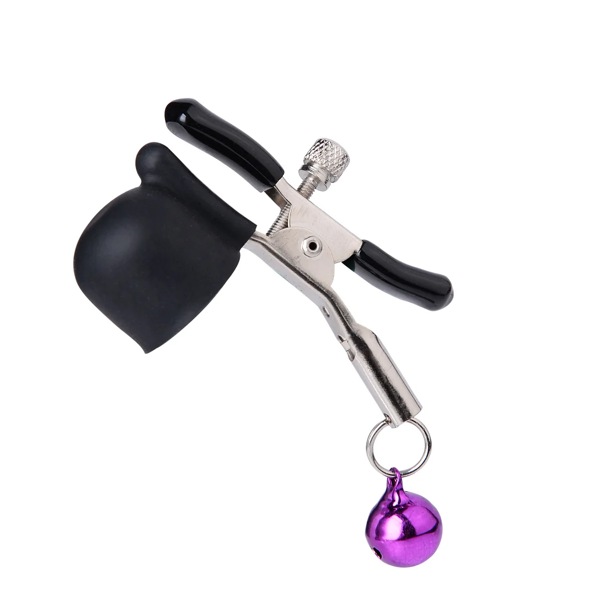 Nipple Clamp Bell Vibration Nipple Clamp Breast Vibrator and Chest Stimulation Masturbation Flirt Device Sex Toys