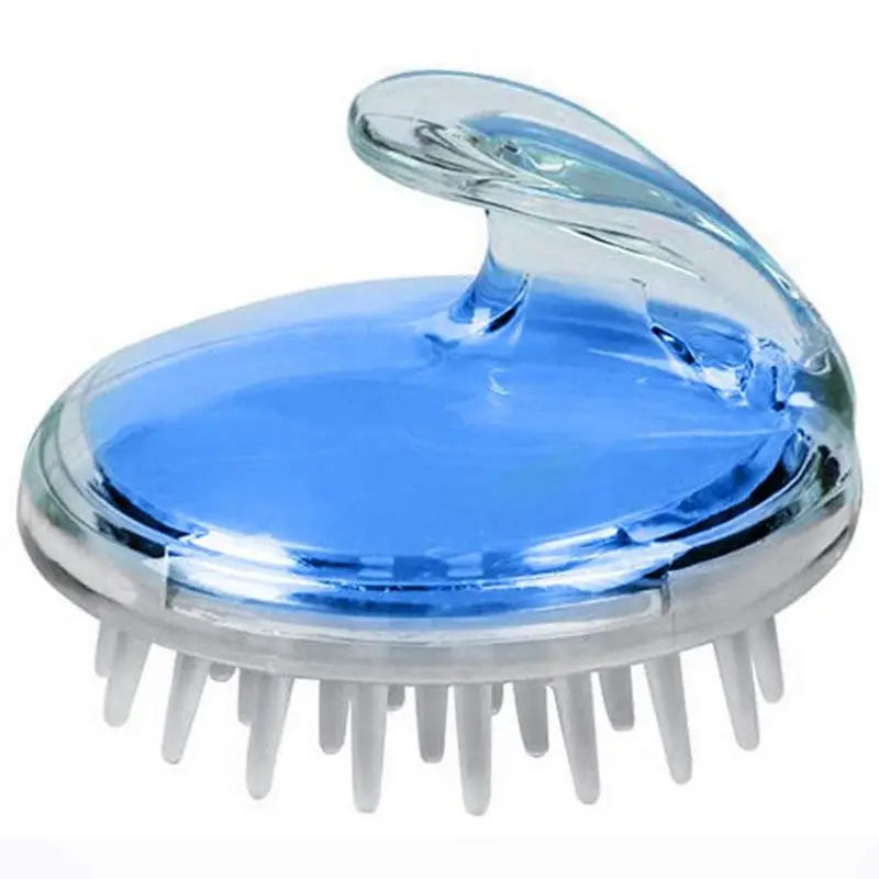 1pc Shampoo Scalp Head Shower Massage Massager Cleaning Clean Scrub Hair Brush Comb, Random Colour